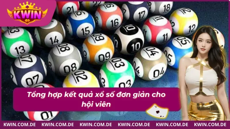 Một số cách theo dõi kết quả tại xổ số Kwin 