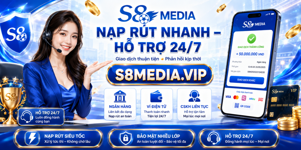 Nạp rút nhanh chóng hộ trợ người chơi 24/7